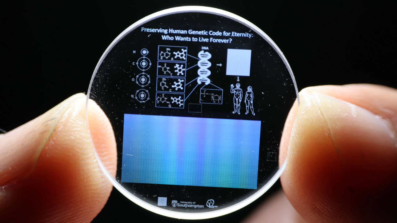 5D Eternity Crystal Stores 360TB for Billions of Years