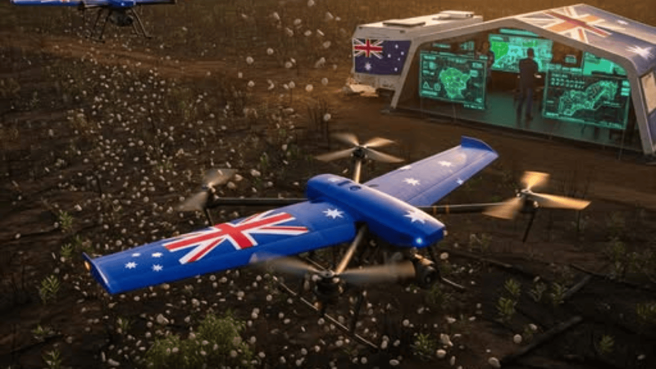 Australia’s AI Drones Plant 40,000 Trees a Day