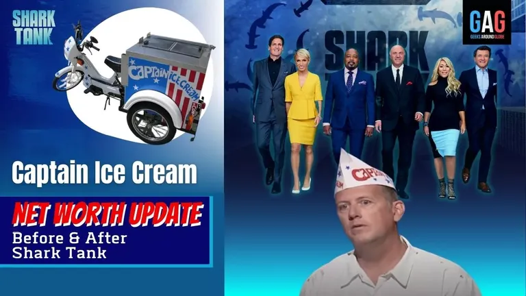 "Captain Ice Cream" Net Worth 2023 Update  (Before & After Shark Tank)