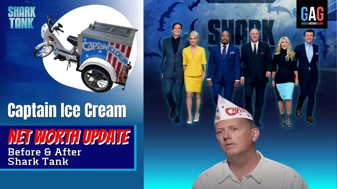 "Captain Ice Cream" Net Worth 2023 Update  (Before & After Shark Tank)