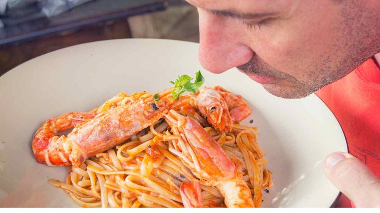 Check food aroma
