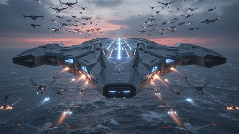 China’s Drone Mothership Can Launch 100 Drones Mid-Air