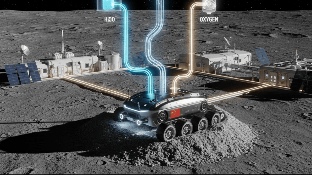 China’s Moon-Dust Tech Could Make Water, Oxygen & Fuel on the Moon