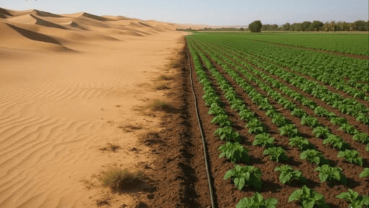 Desert to Farm in 7 Hours? This Tech Is Mind-Blowing