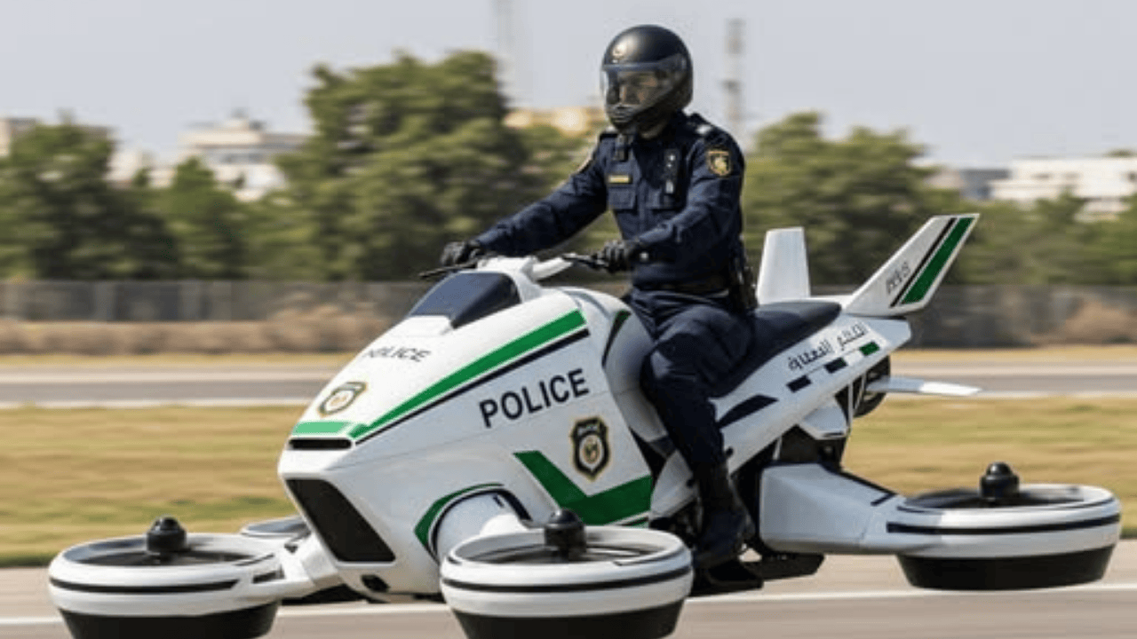 Dubai’s Flying Police Bikes Are Straight Out of Sci-Fi!