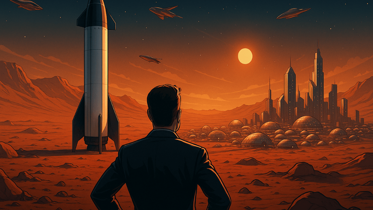 Elon Musk’s Insane Plan: A Mars City by 2050