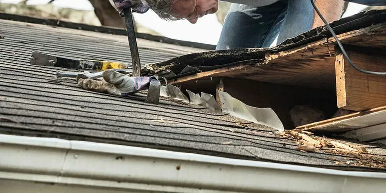 Storm damage roof repair Jefferson
