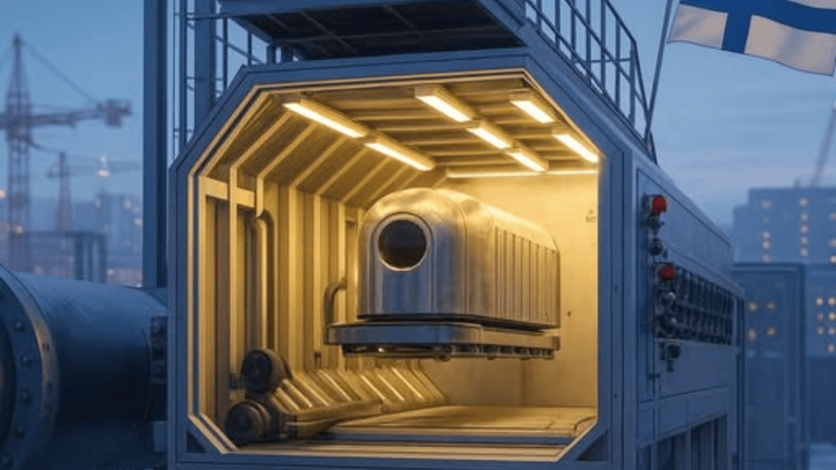 Finland’s 500km/h Maglev Pipeline Is Changing Cargo Forever