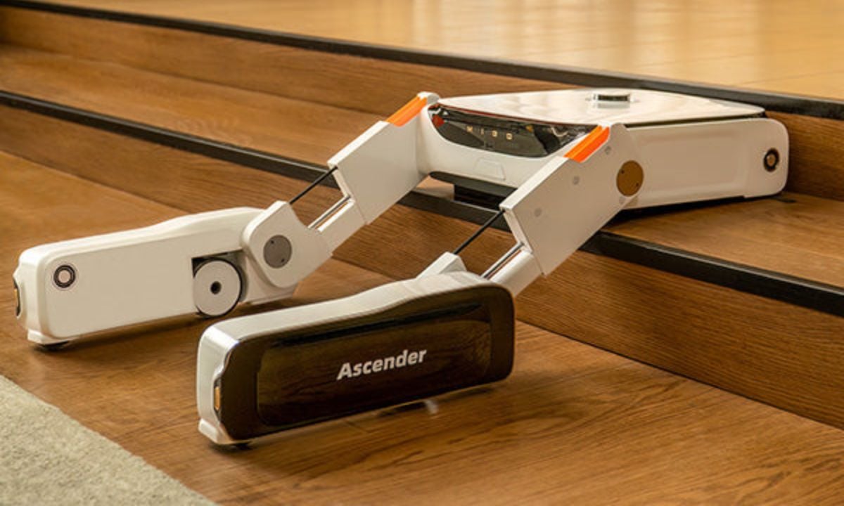 First Ever Stair Climbing Robot Vacuum Cleans Your Stairs