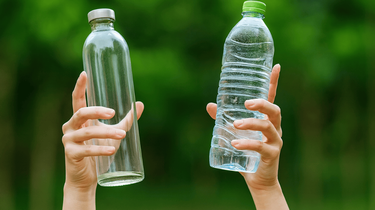 Glass Bottles Leak 50x More Microplastics Than Plastic