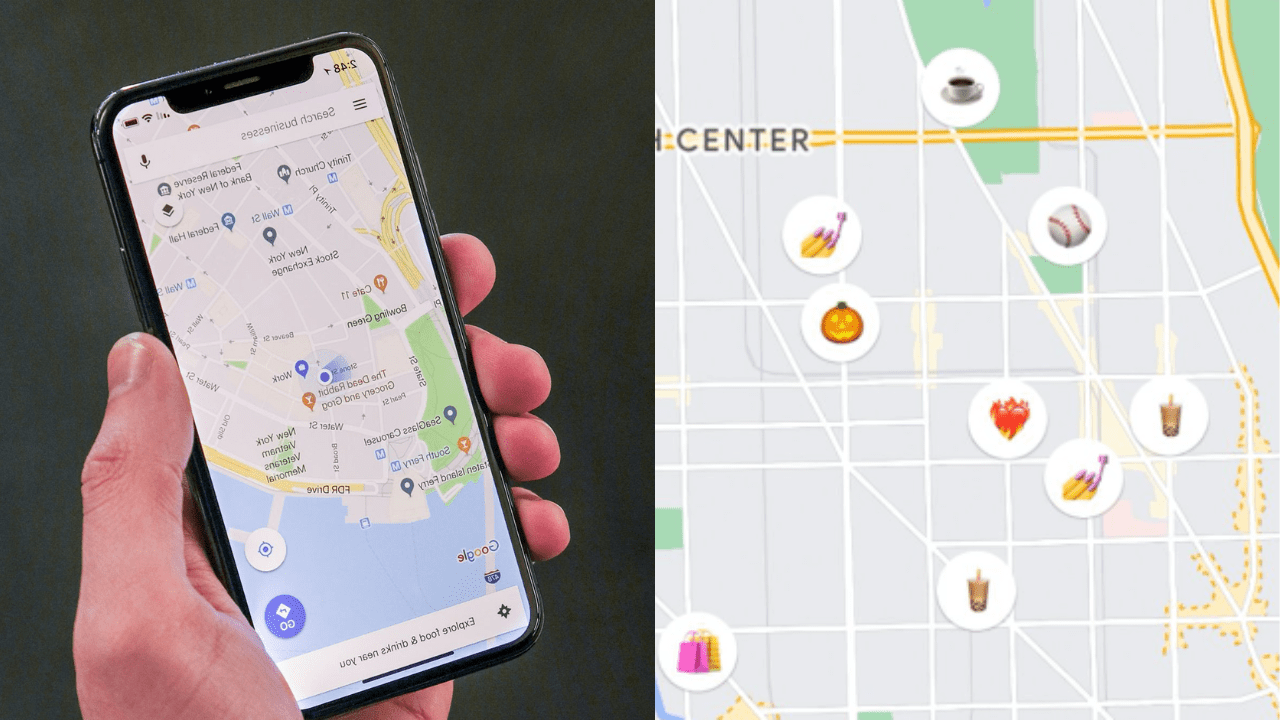 Google Maps Introduces Emojis for Saved Locations