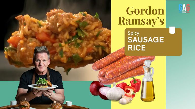 Gordon Ramsay's Spicy Sausage Rice Recipe
