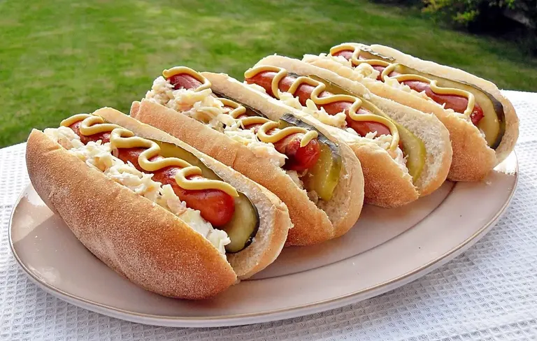 Custom hot dog menus in Houston