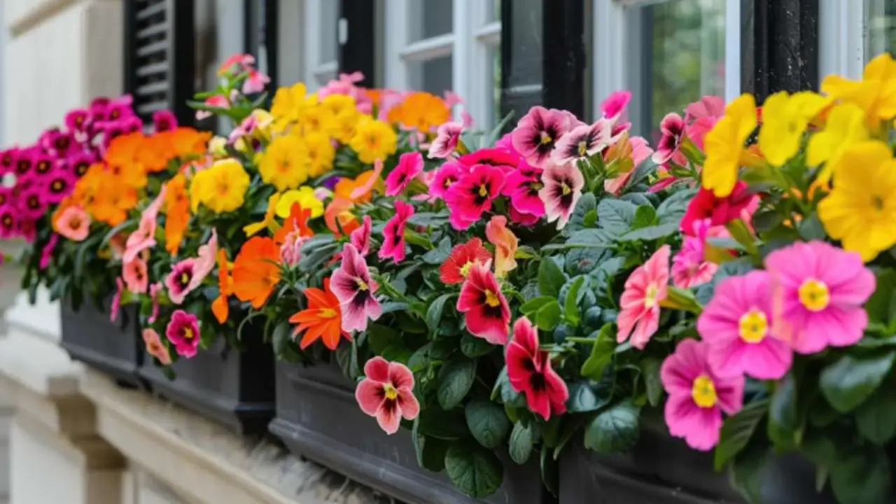 How To Create Stunning Window Boxes With Flowers