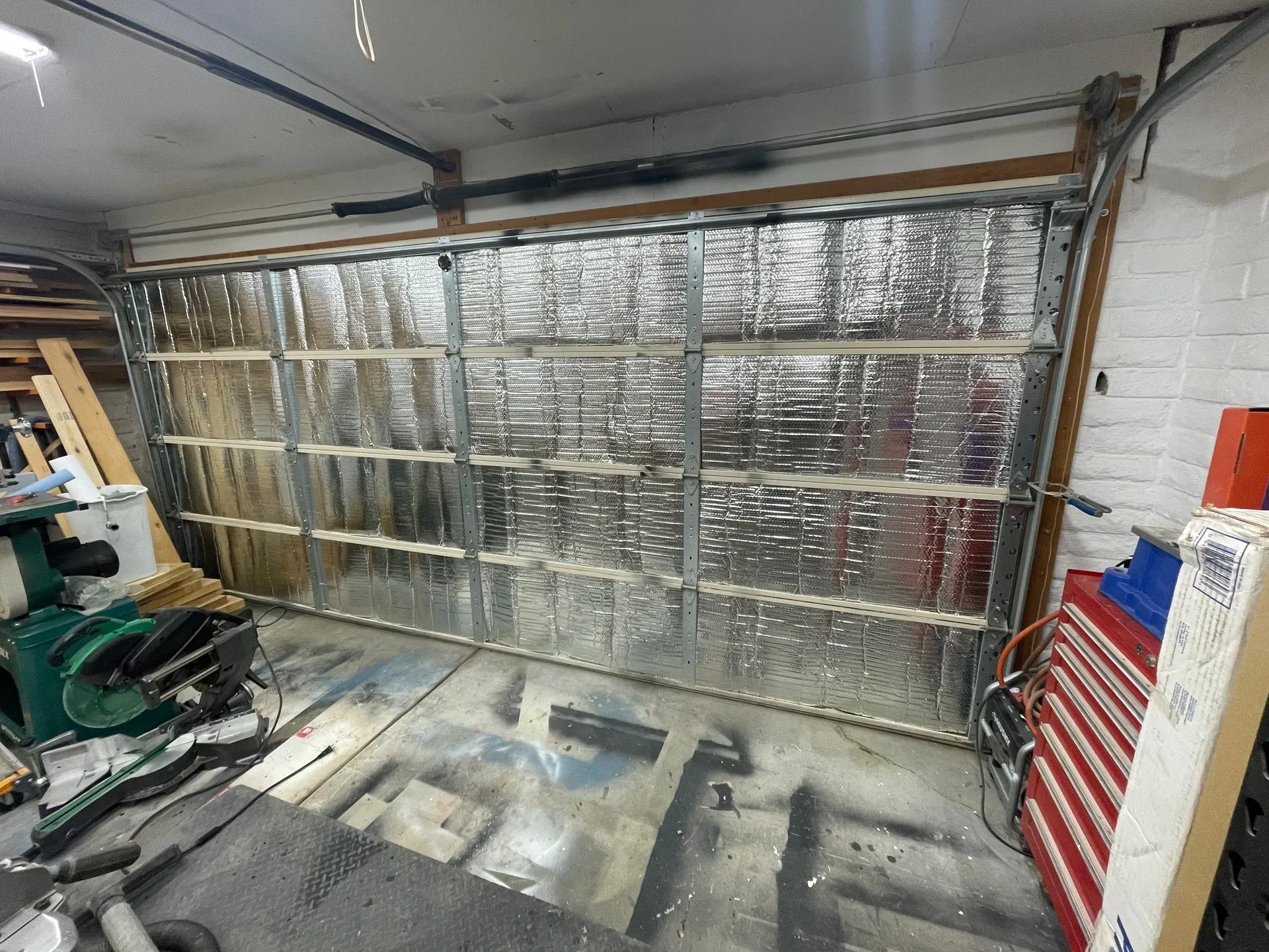 Garage insulation
