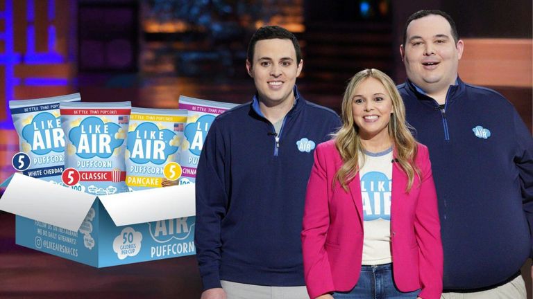 Like Air Puffcorn Net Worth Update (Before & After Shark Tank)