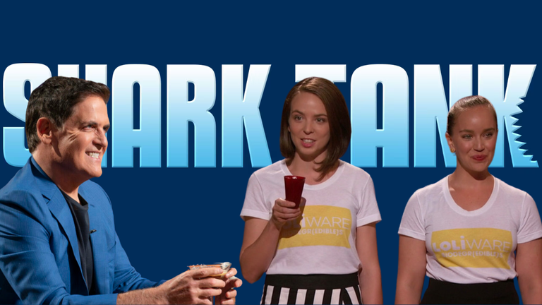 Loliware owners Chelsea Briganti and Leigh Ann Tucker on shark tank show