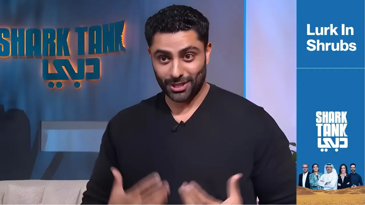 Lurk in Shrubs founder Abdullah Al Balushi on Shark Tank pitch