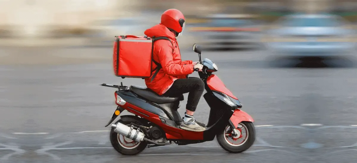 Two wheeler insurance for delivery fleets