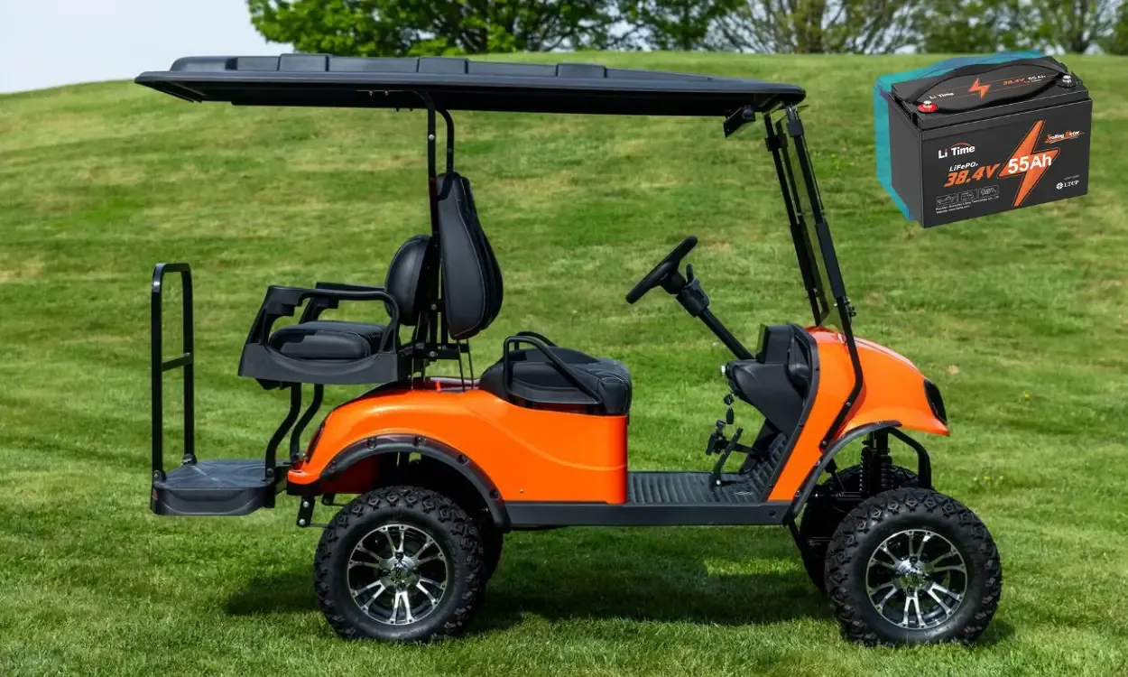 Lithium battery for golf carts