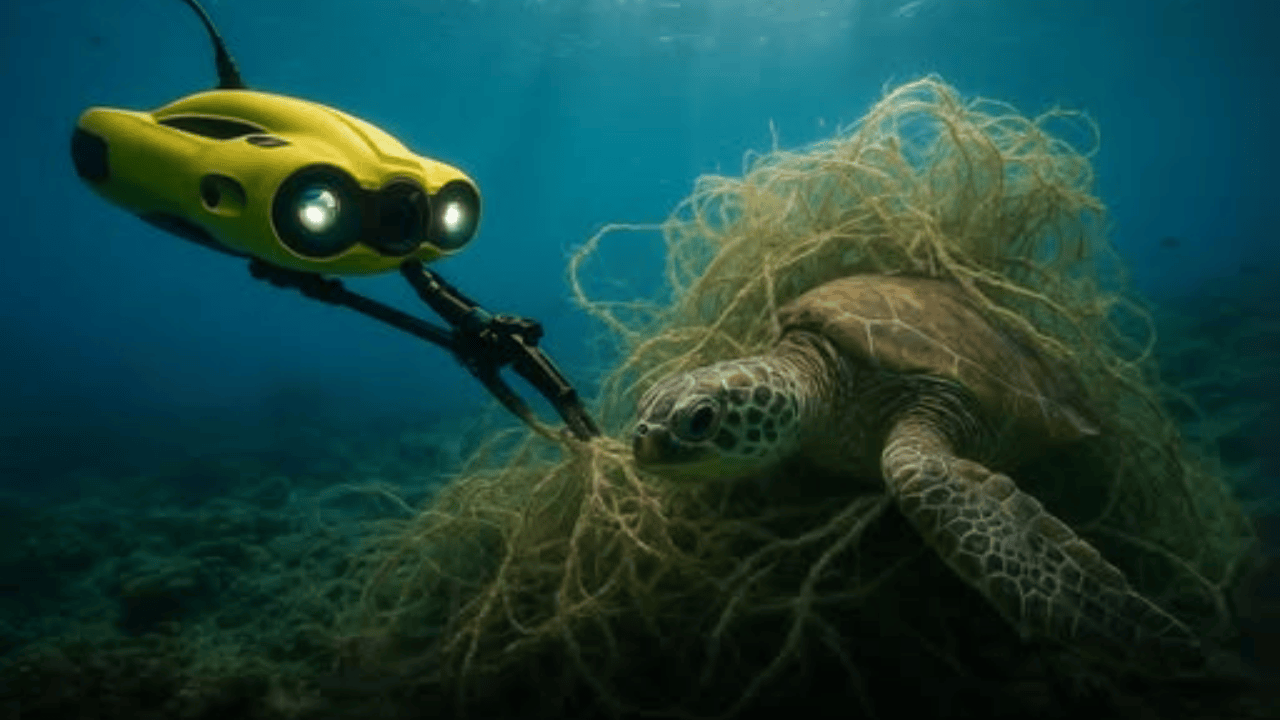 Norway’s Underwater Drones Save Marine Life from Ghost Nets