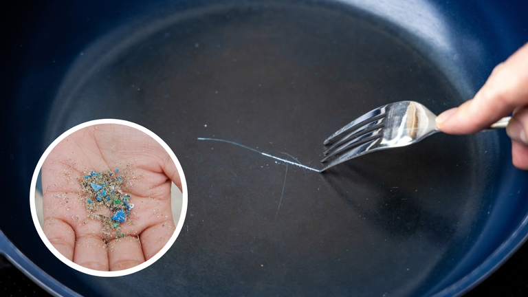 Your trusty non-stick pan could be poisoning your meals with every scratch