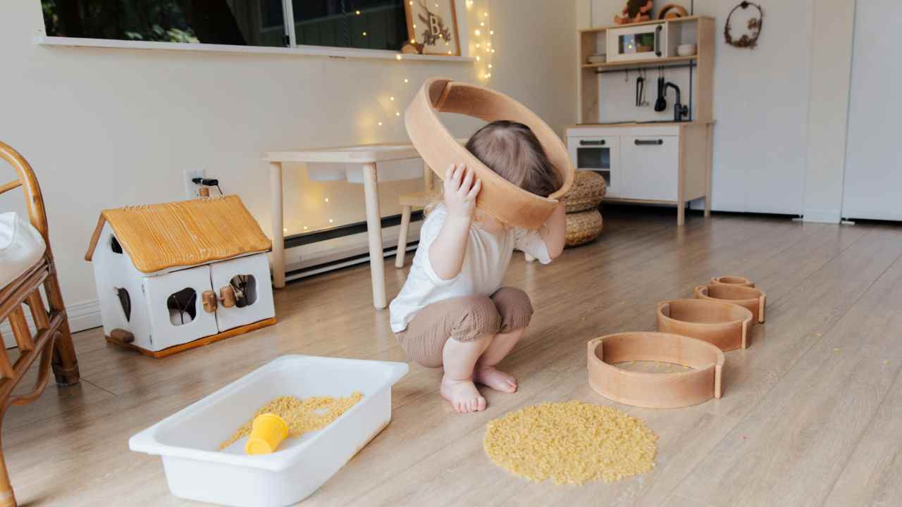 Sleeping Area in a Montessori Style Room