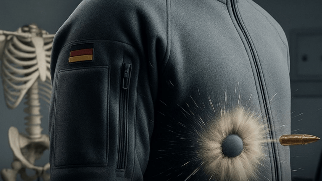 Smart Jacket Turns Bulletproof in a Split Second