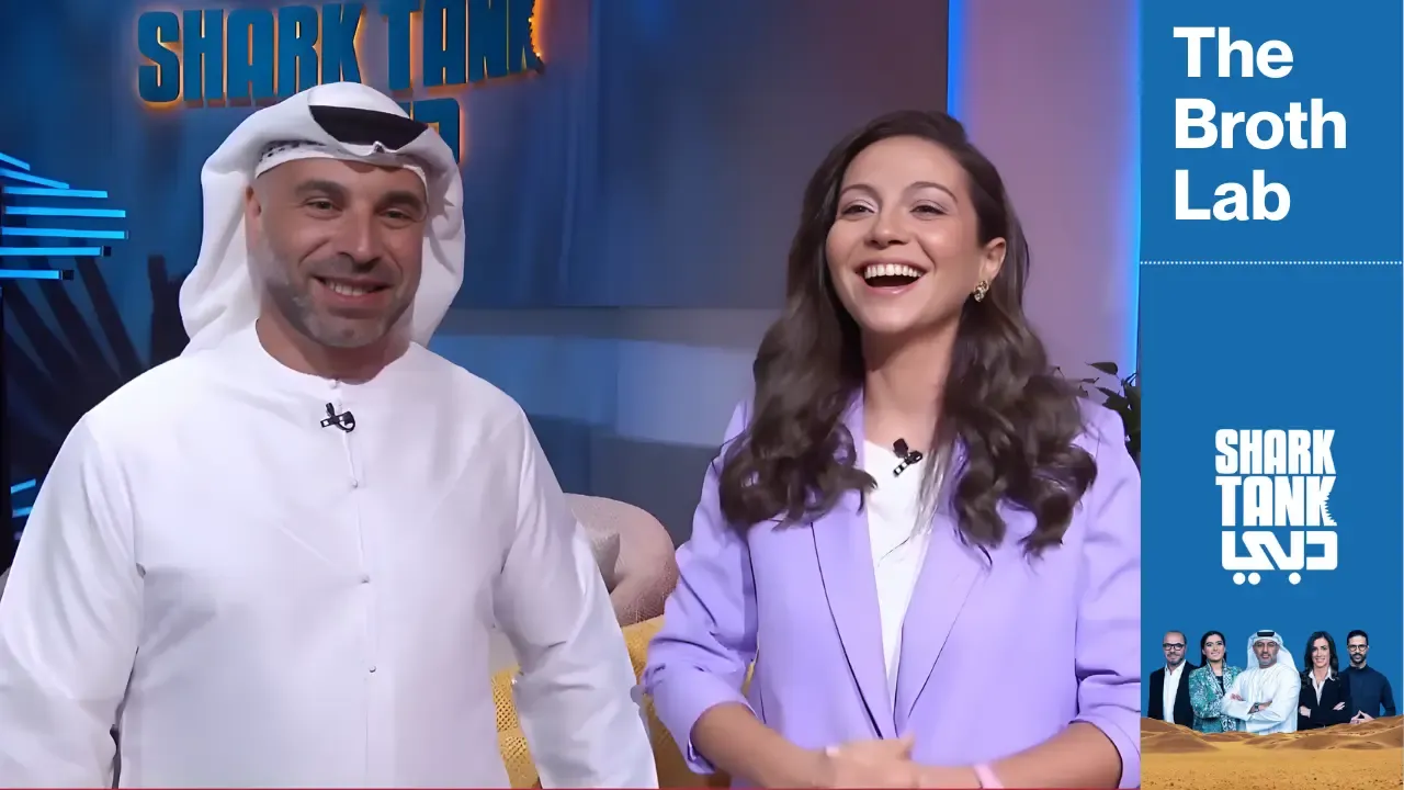The Broth Lab founder Hadil Al-Khatib on Shark Tank pitch