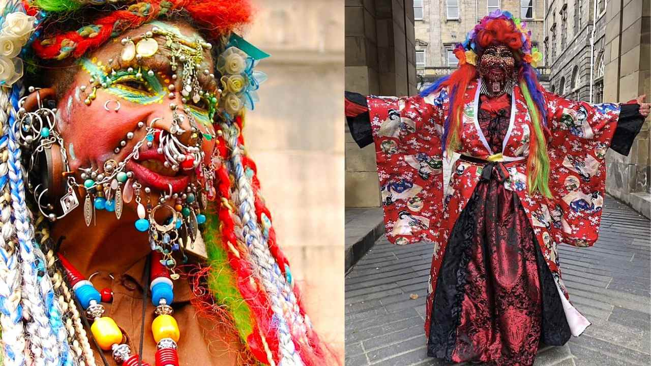 This Woman Has Over 7000 Piercings On Her Body!