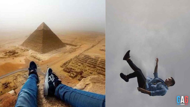 What Happens to a Person When They Fall from the Heighest Pyramid
