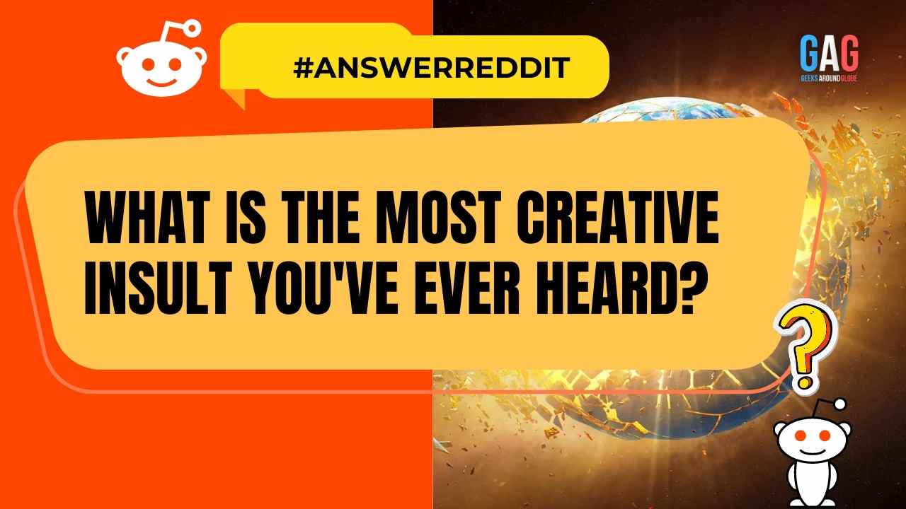 What is the most creative insult you've ever heard?