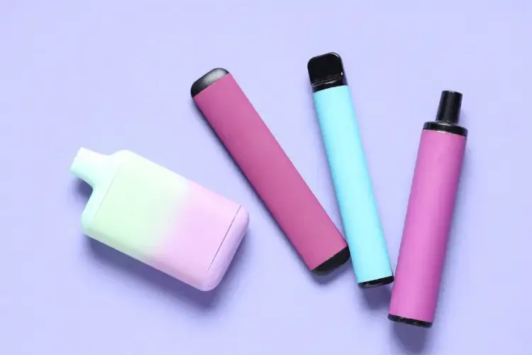 Nicotine-free vapes