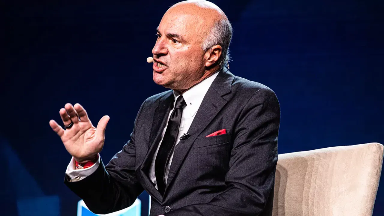 Kevin O'Leary speaking about why speed matters more than perfection for startup success