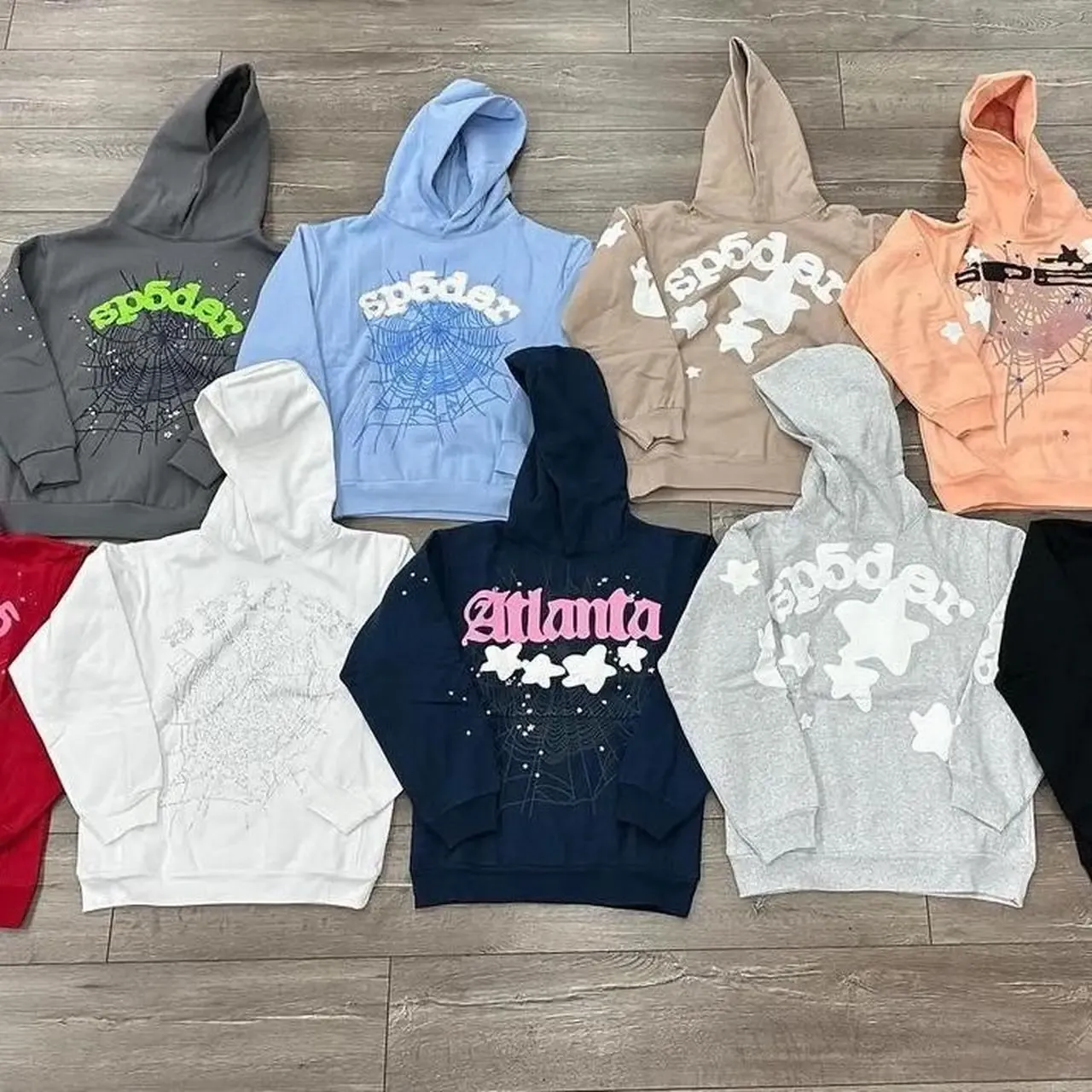 sp5der hoodies