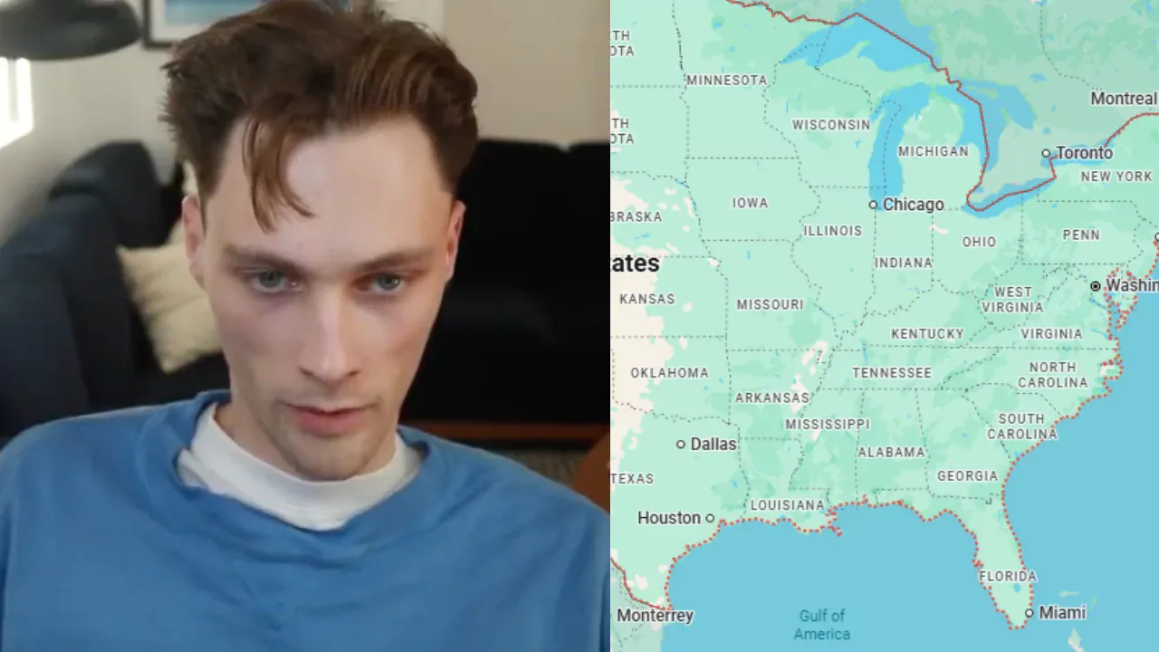 Trevor Rainbolt playing GeoGuessr on TikTok while identifying locations on a map within seconds