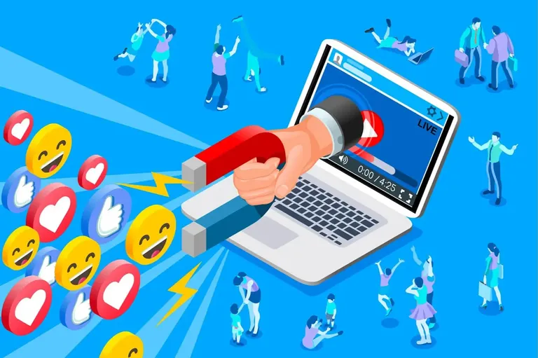 Social media likes