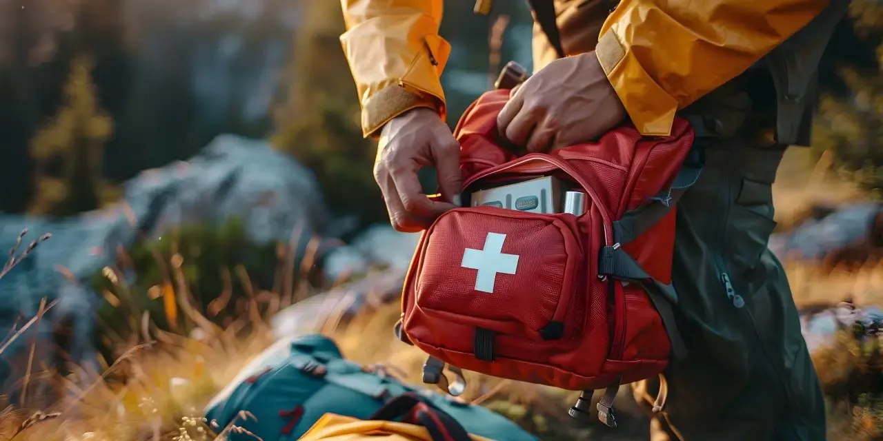 Compact trauma kit for off-road travelers