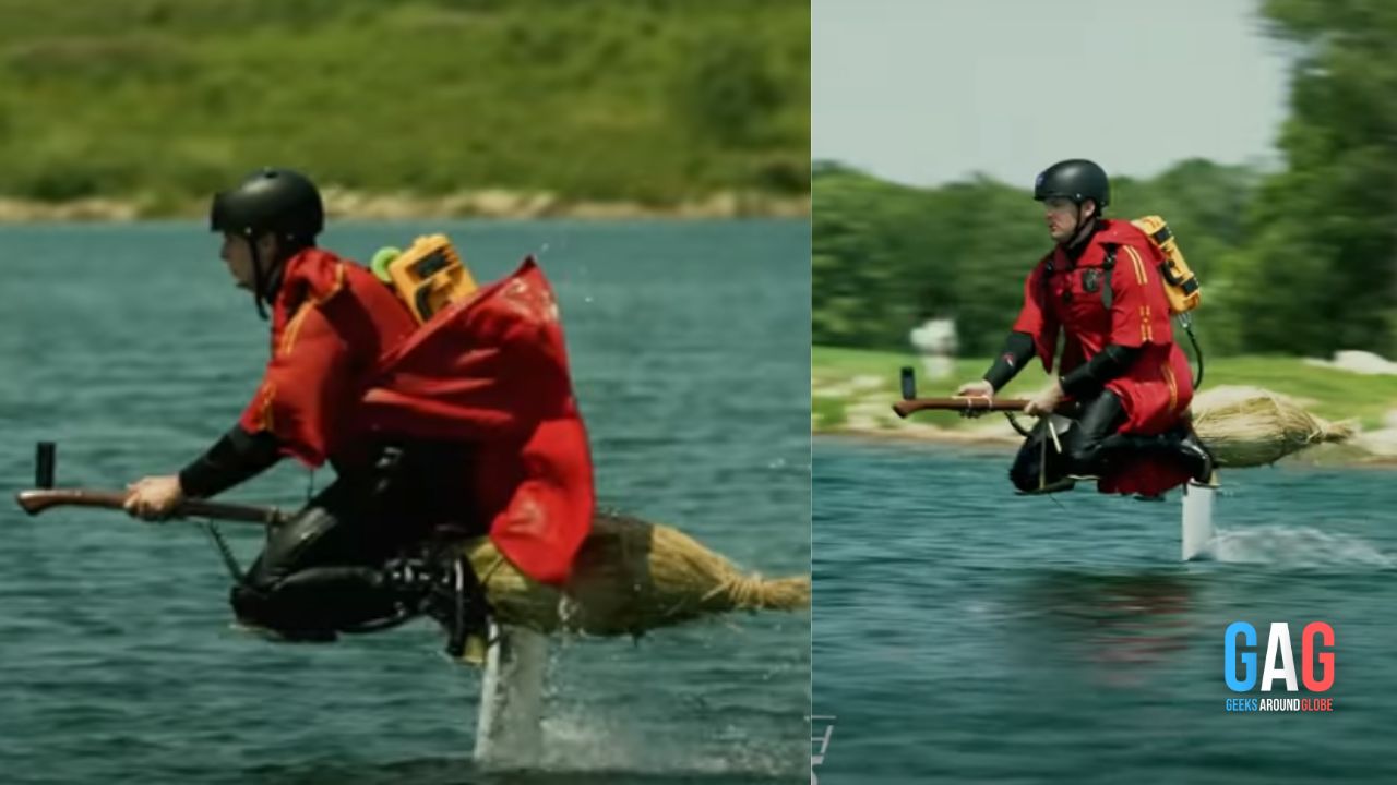 Fly On A Broomstick Like Harry Potter! Could This Start A Game Of Quidditch In Real Life (1)
