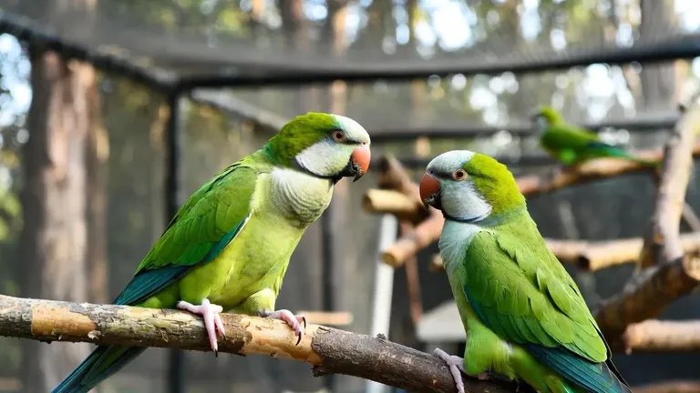 Scientists Just Discovered How Monk Parakeets Build Trust With Strangers Using A Surprising Step-By-Step Strategy