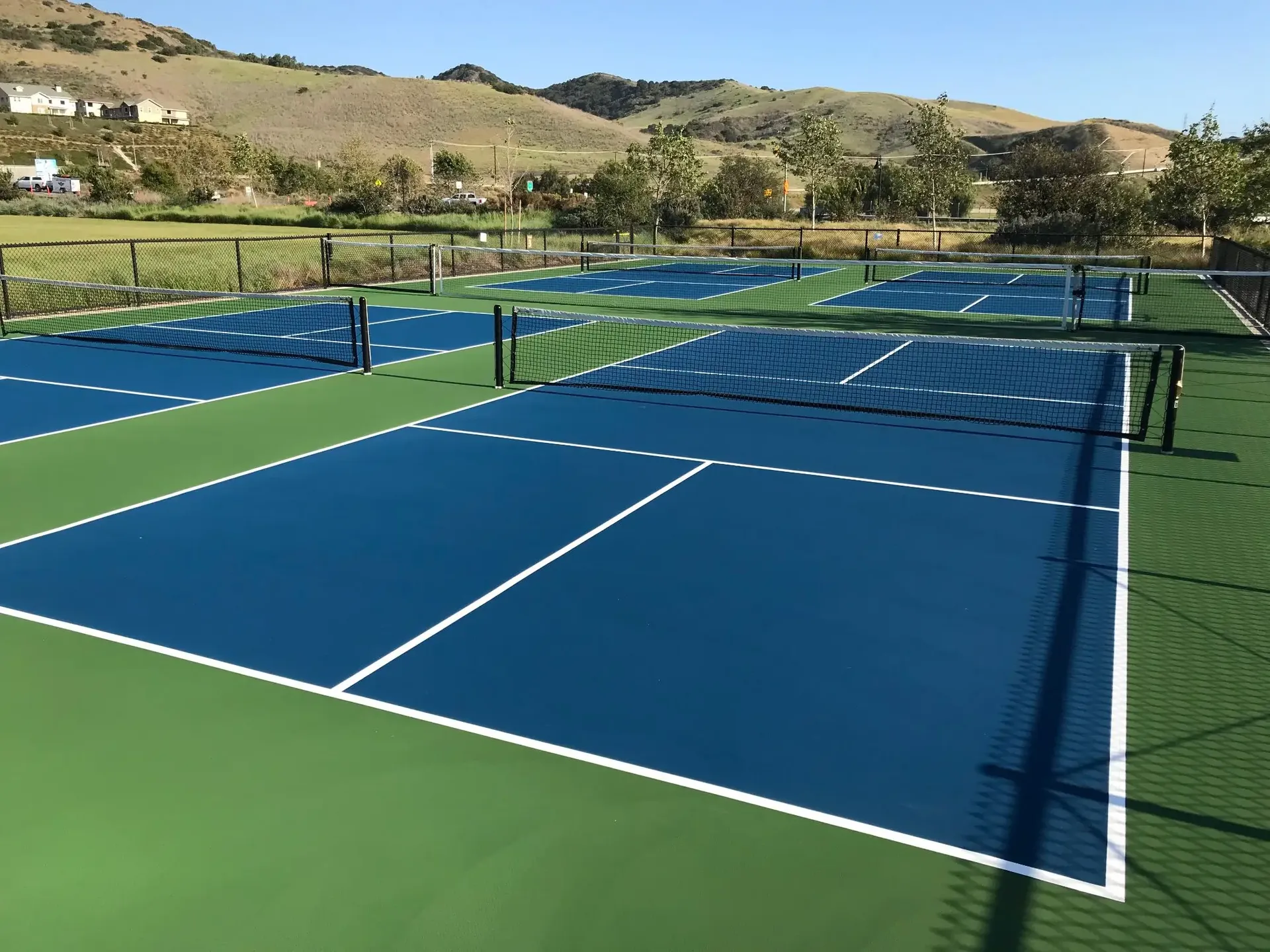 Pickleball court painting service