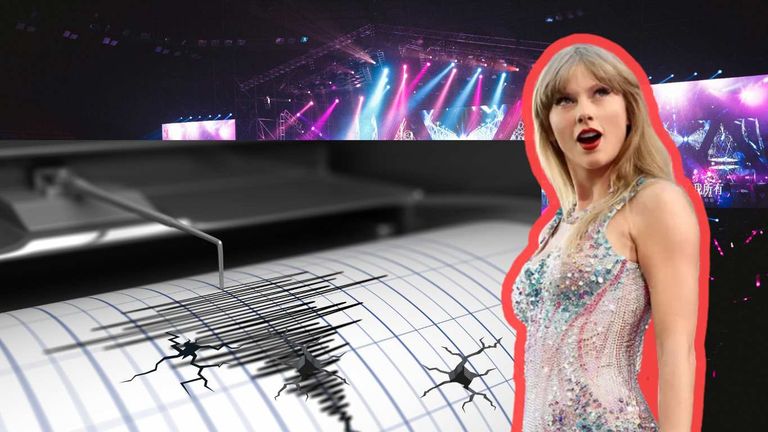 Taylor Swift EarthQuake