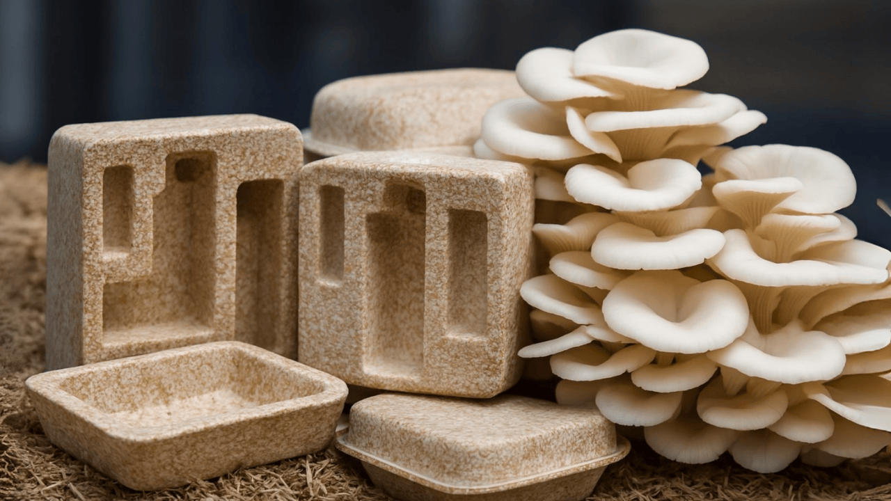 Thailand’s Mushroom Magic: Biodegradable Packaging Shocks