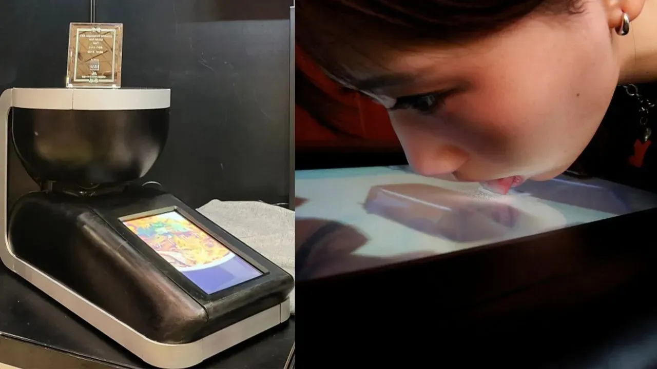 This TV lets you taste food and it’s turning science fiction into reality