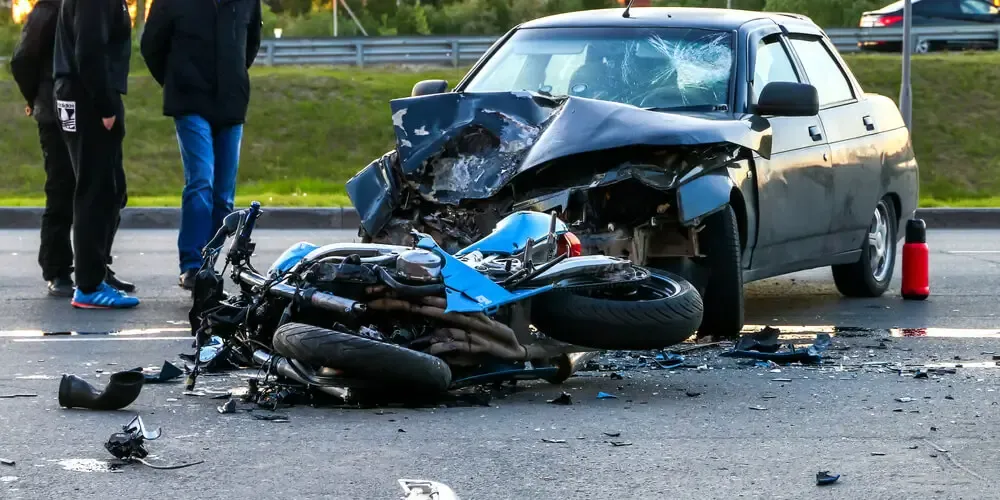 Motorcycle crash laws