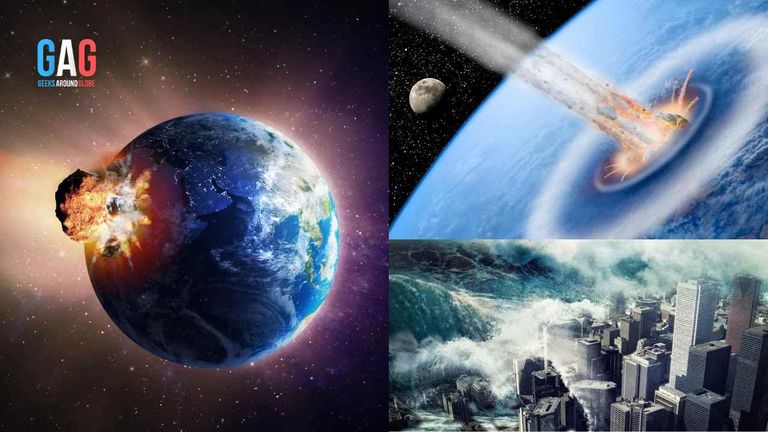 What If the Closest Asteroid Hit Earth at the Speed of Light
