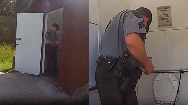 Woman rescued from outhouse toilet after climbing in to retrieve Apple Watch